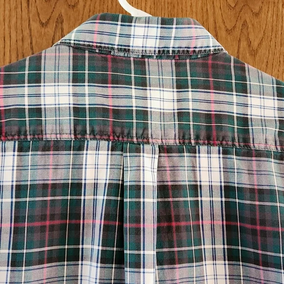 American Eagle Outfitters Men's Size Large Plaid Shirt - Picture 7 of 10